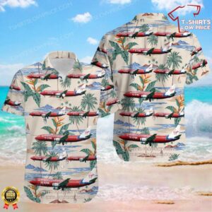 Boeing 737-43Q Virgin Blue Airlines Hawaiian Shirt Boeing 737-43Q Virgin Blue Airlines Hawaiian Shirt
