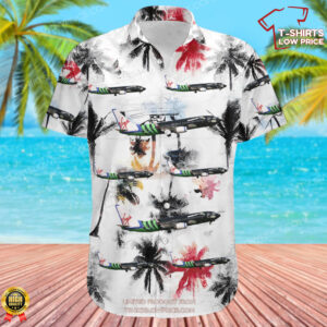 Boeing 737-81Q Virgin Blue Airlines Hawaiian Shirt