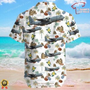 Lockheed KC 130T 30 Hercules United States US Navy USN Hawaiian Shirt 3