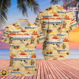 McDonnell Douglas C-9B Skytrain II United States US Navy (USN) Hawaiian Shirt