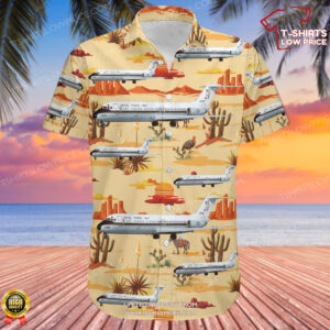 McDonnell Douglas C-9B Skytrain II United States US Navy (USN) Hawaiian Shirt
