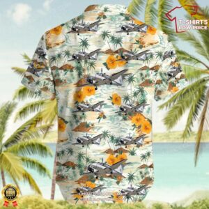 Beechcraft UC 12M Huron United States US Navy USN Hawaiian Shirt 3