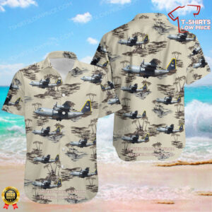 Lockheed KC-130T Hercules United States US Navy (USN) Hawaiian Shirt
