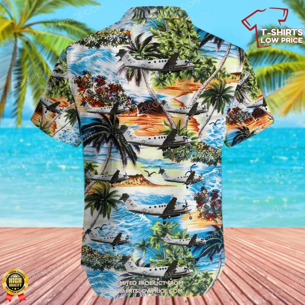 Beechcraft T 54A United States US Navy USN Hawaiian Shirt 3 Beechcraft T 54A United States US Navy USN Hawaiian Shirt 3