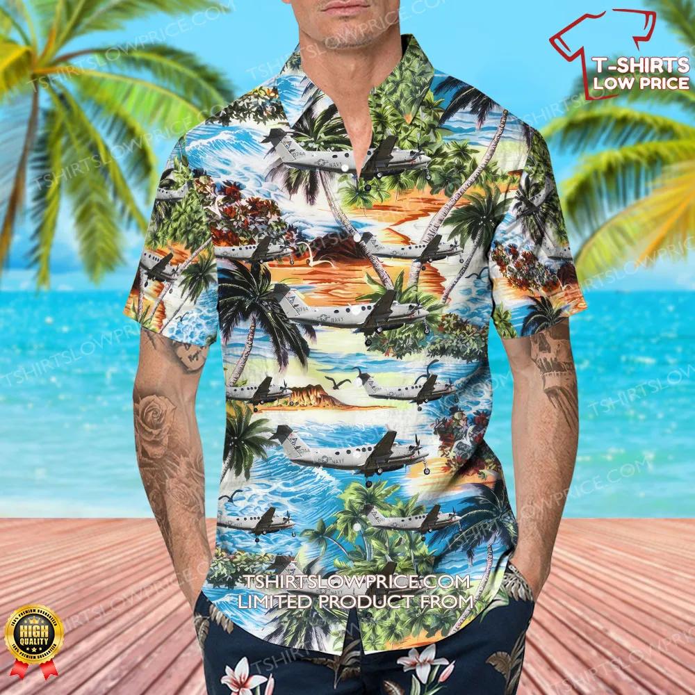 Beechcraft T 54A United States US Navy USN Hawaiian Shirt 4 Beechcraft T 54A United States US Navy USN Hawaiian Shirt 4