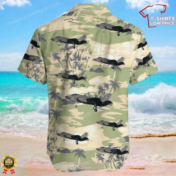 Lockheed Martin F-35C Lightning II United States US Navy (USN) Hawaiian Shirt