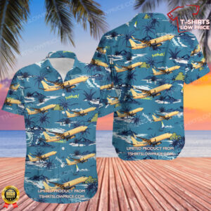 Boeing 737-8Q8(SF) United States US Navy (USN) Hawaiian Shirt