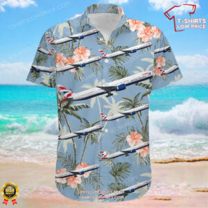 Boeing 777-36NER British Airways Hawaiian Shirt