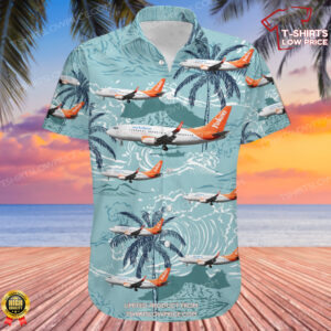 Boeing 737-55D Air North Hawaiian Shirt