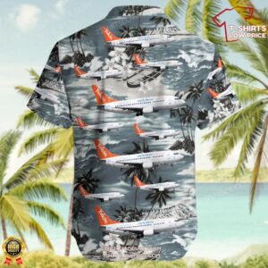 Boeing 737 548 Air North Hawaiian Shirt 3