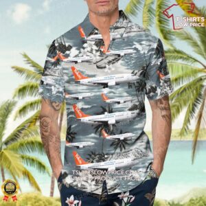Boeing 737 548 Air North Hawaiian Shirt 4