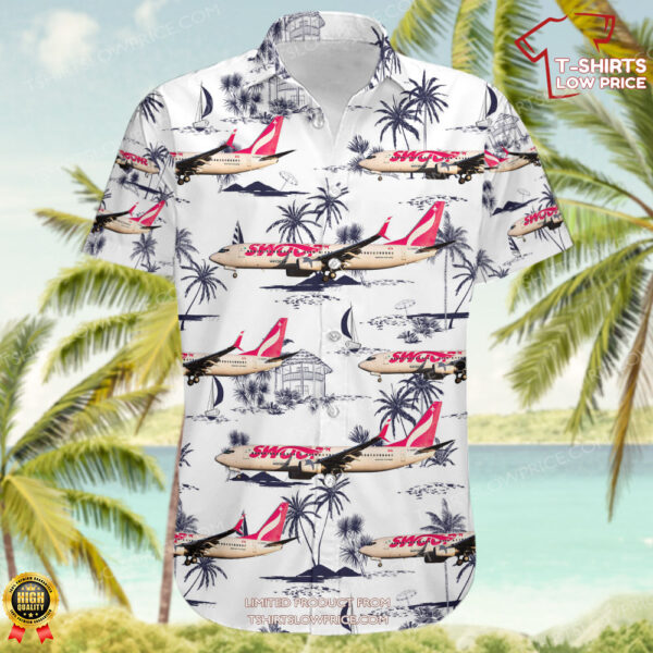 Boeing 737-8CT Swoop (WestJet) Hawaiian Shirt