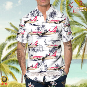 Boeing 737 8CT Swoop WestJet Hawaiian Shirt 4
