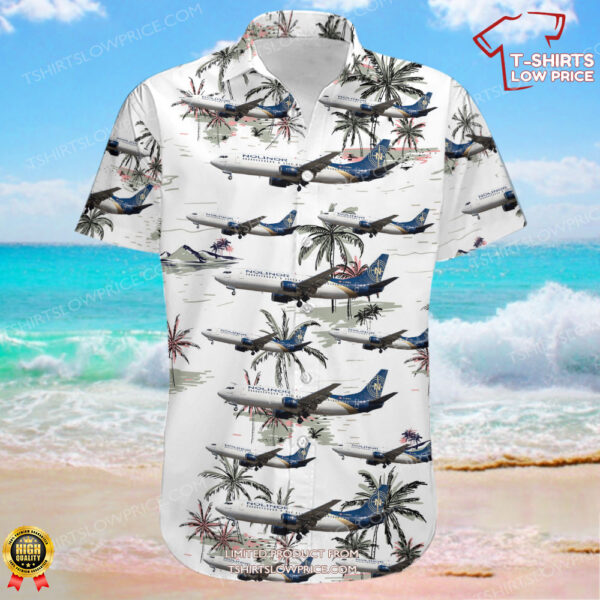 Boeing 737-4Y0 Nolinor Aviation Hawaiian Shirt