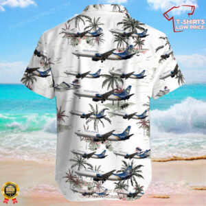 Boeing 737 4Y0 Nolinor Aviation Hawaiian Shirt 3