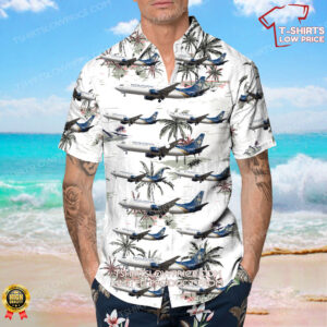 Boeing 737 4Y0 Nolinor Aviation Hawaiian Shirt 4