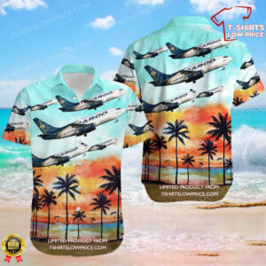 Boeing 737-229C(Adv) Nolinor Aviation Hawaiian Shirt Boeing 737-229C(Adv) Nolinor Aviation Hawaiian Shirt