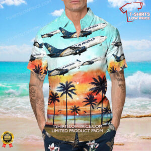 Boeing 737 229CAdv Nolinor Aviation Hawaiian Shirt 4