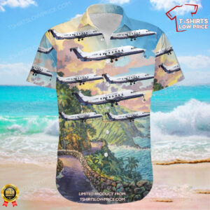 Beechcraft 1900D Pacific Coastal Airlines Hawaiian Shirt