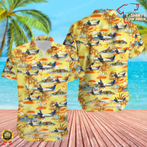 Saab 340B+ Pacific Coastal Airlines Hawaiian Shirt Saab 340B+ Pacific Coastal Airlines Hawaiian Shirt