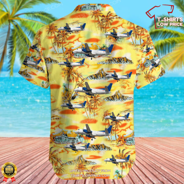 Saab 340B+ Pacific Coastal Airlines Hawaiian Shirt Saab 340B+ Pacific Coastal Airlines Hawaiian Shirt