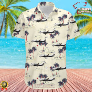 Saab 340B Pacific Coastal Airlines Hawaiian Shirt