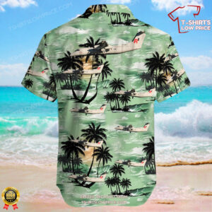 De Havilland Canada Dash 8 311 Regional 1 Airlines Hawaiian Shirt 3