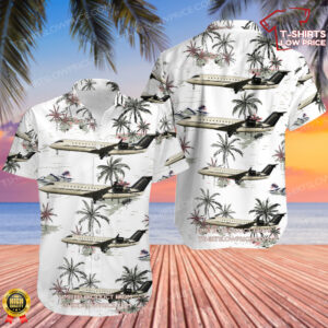 Bombardier CRJ-200ER Regional 1 Airlines Hawaiian Shirt Bombardier CRJ-200ER Regional 1 Airlines Hawaiian Shirt