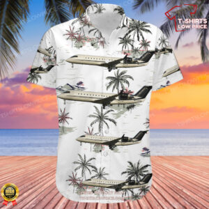 Bombardier CRJ-200ER Regional 1 Airlines Hawaiian Shirt