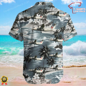 De Havilland Canada Dash 8 103 Regional 1 Airlines Hawaiian Shirt 3