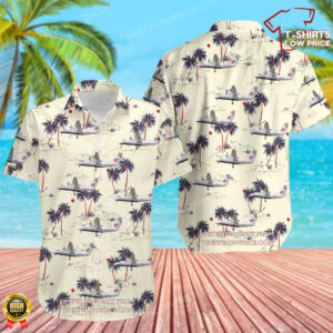 De Havilland Canada Dash 8-Q202 Regional 1 Airlines Hawaiian Shirt De Havilland Canada Dash 8-Q202 Regional 1 Airlines Hawaiian Shirt