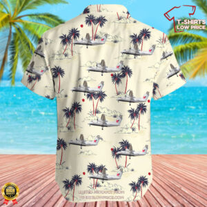 De Havilland Canada Dash 8 Q202 Regional 1 Airlines Hawaiian Shirt 3