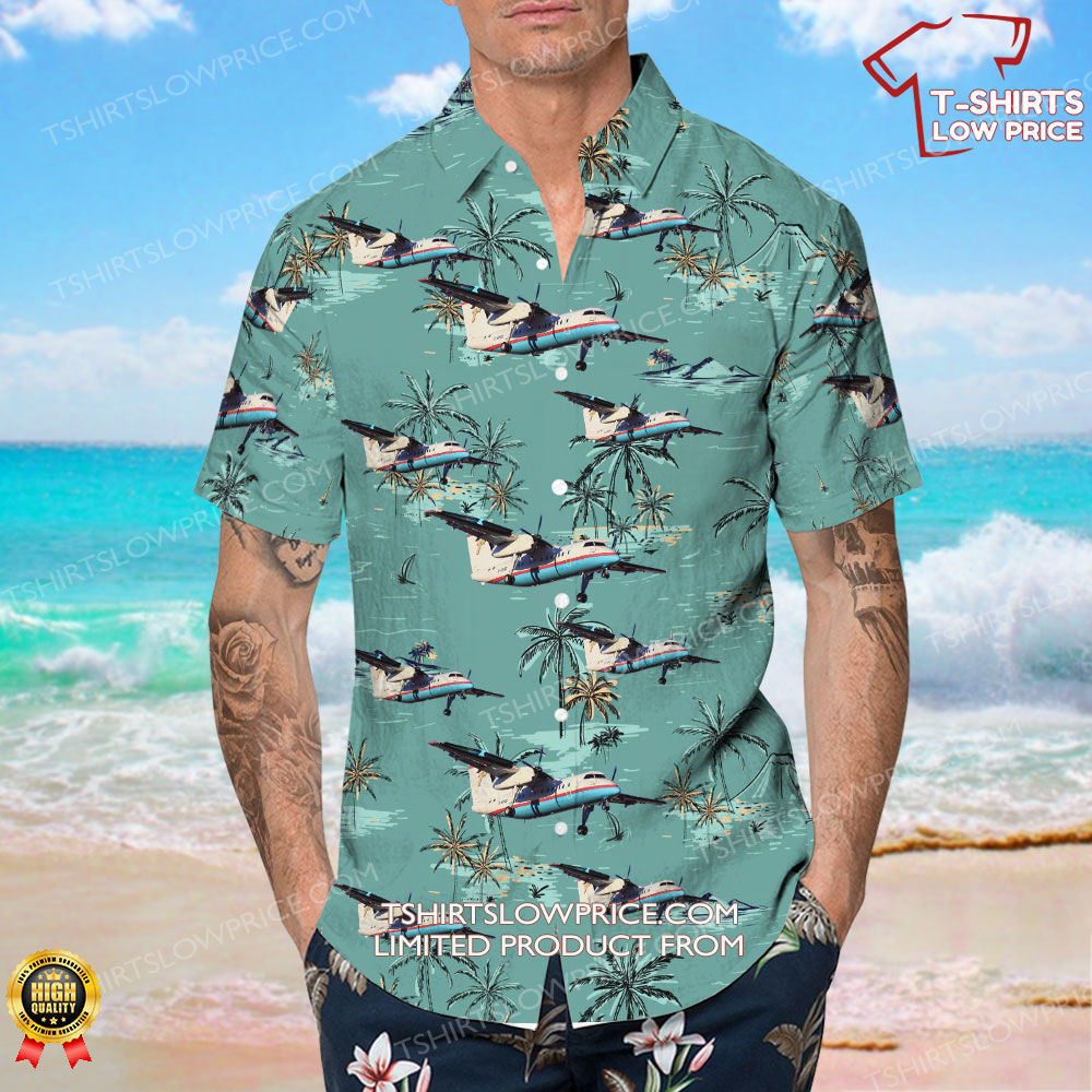 De Havilland Canada Dash 8 Q201 Regional 1 Airlines Hawaiian Shirt 4 De Havilland Canada Dash 8 Q201 Regional 1 Airlines Hawaiian Shirt 4