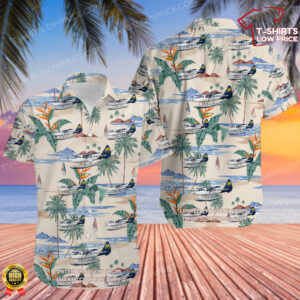 De Havilland Canada DHC-3T Vazar Turbine Otter Harbour Air Hawaiian Shirt De Havilland Canada DHC-3T Vazar Turbine Otter Harbour Air Hawaiian Shirt