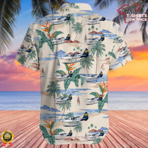 De Havilland Canada DHC 3T Vazar Turbine Otter Harbour Air Hawaiian Shirt 3