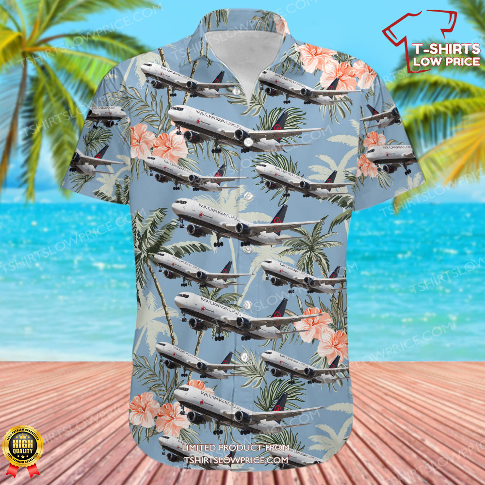 Boeing 767 375ERBDSF Air Canada Cargo Hawaiian Shirt 2 Boeing 767 375ERBDSF Air Canada Cargo Hawaiian Shirt 2
