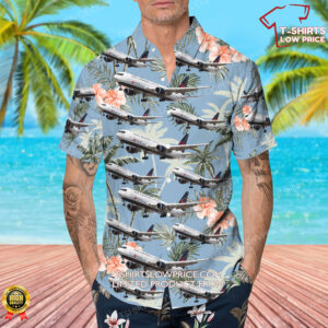 Boeing 767 375ERBDSF Air Canada Cargo Hawaiian Shirt 4