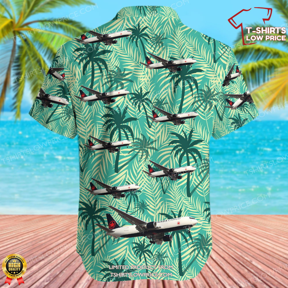 Boeing 767 300FER Air Canada Cargo Hawaiian Shirt 3 Boeing 767 300FER Air Canada Cargo Hawaiian Shirt 3