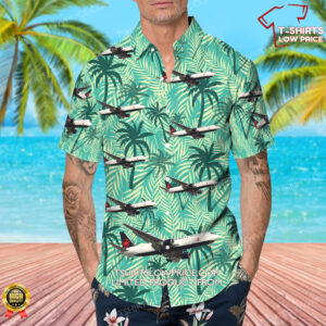Boeing 767 300FER Air Canada Cargo Hawaiian Shirt 4