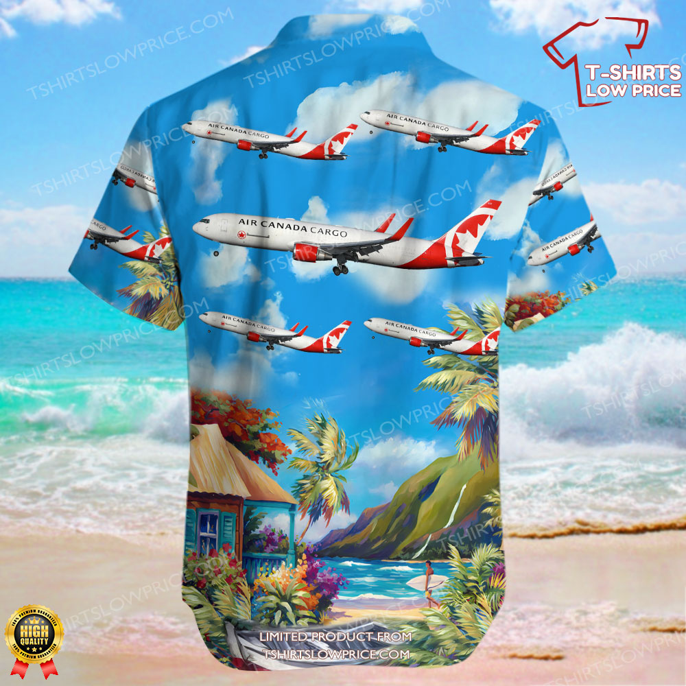Boeing 767 332ERBDSF Air Canada Cargo Hawaiian Shirt 3 Boeing 767 332ERBDSF Air Canada Cargo Hawaiian Shirt 3