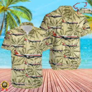 Douglas DC-8-54(F) Air Canada Cargo Hawaiian Shirt Douglas DC-8-54(F) Air Canada Cargo Hawaiian Shirt