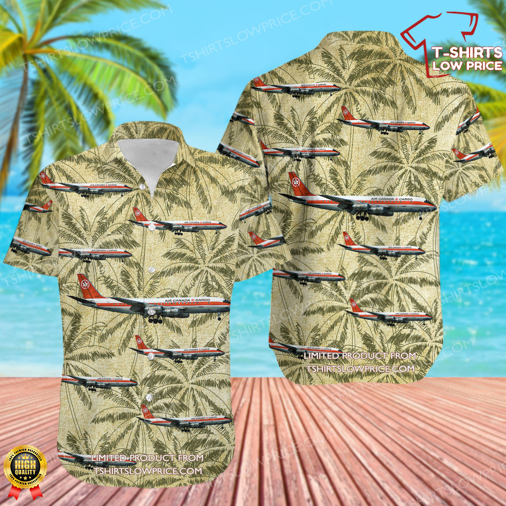 Douglas DC-8-54(F) Air Canada Cargo Hawaiian Shirt Douglas DC 8 54F Air Canada Cargo Hawaiian Shirt 1