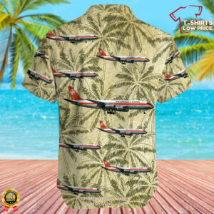 Douglas DC 8 54F Air Canada Cargo Hawaiian Shirt 3