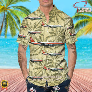 Douglas DC 8 54F Air Canada Cargo Hawaiian Shirt 4