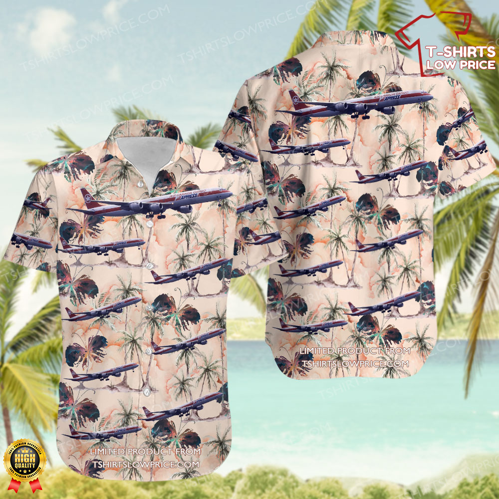 Douglas DC-8-73(F) Air Canada Cargo Hawaiian Shirt Douglas DC 8 73F Air Canada Cargo Hawaiian Shirt 1