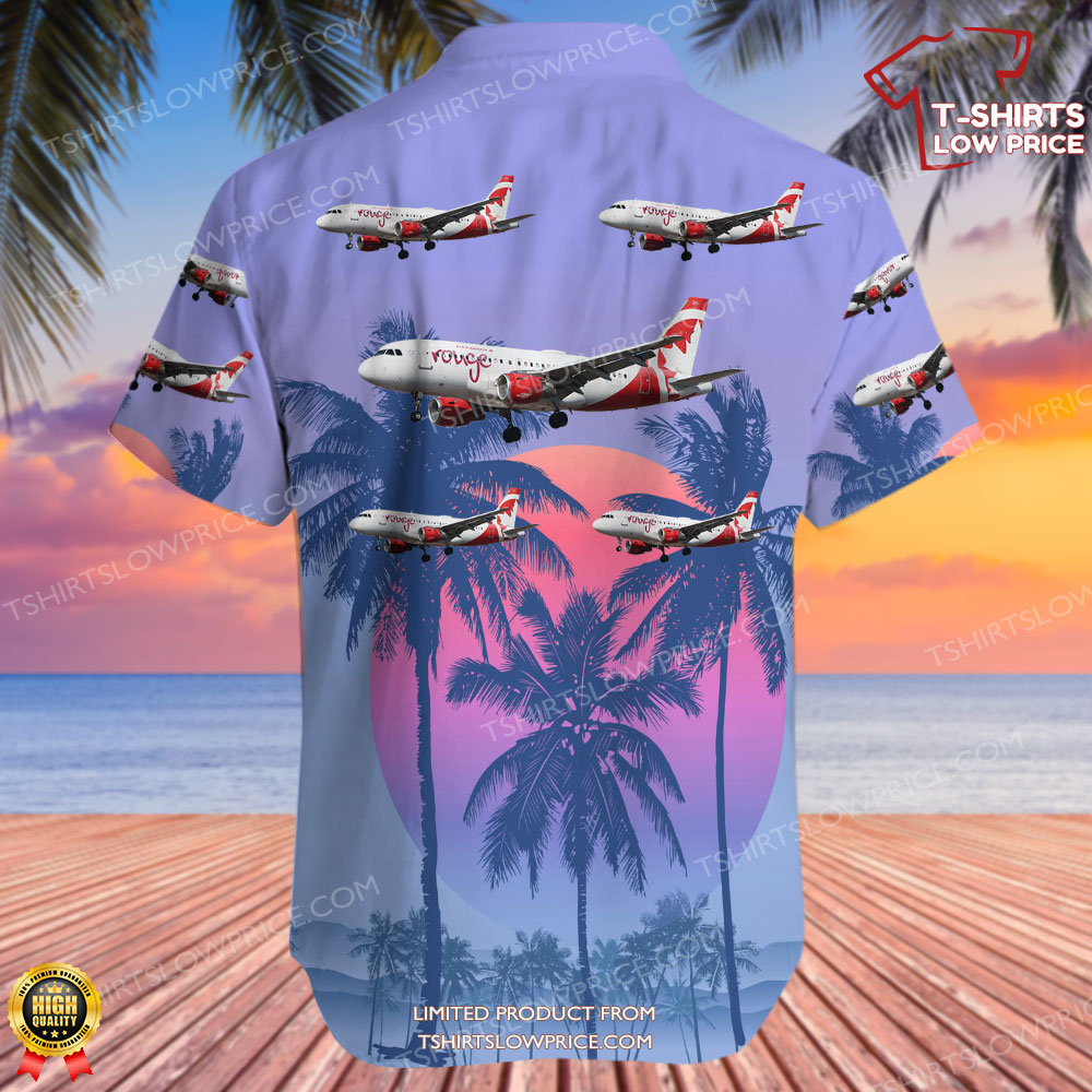 Airbus A319 114 Air Canada Rouge Air Canada Hawaiian Shirt 3 Airbus A319 114 Air Canada Rouge Air Canada Hawaiian Shirt 3