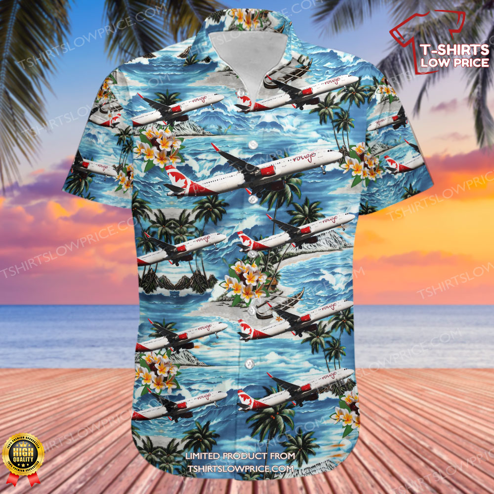 Airbus A321 211 Air Canada Rouge Air Canada Hawaiian Shirt 2 Airbus A321 211 Air Canada Rouge Air Canada Hawaiian Shirt 2