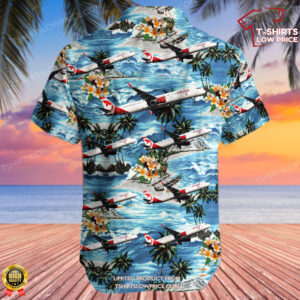 Airbus A321 211 Air Canada Rouge Air Canada Hawaiian Shirt 3