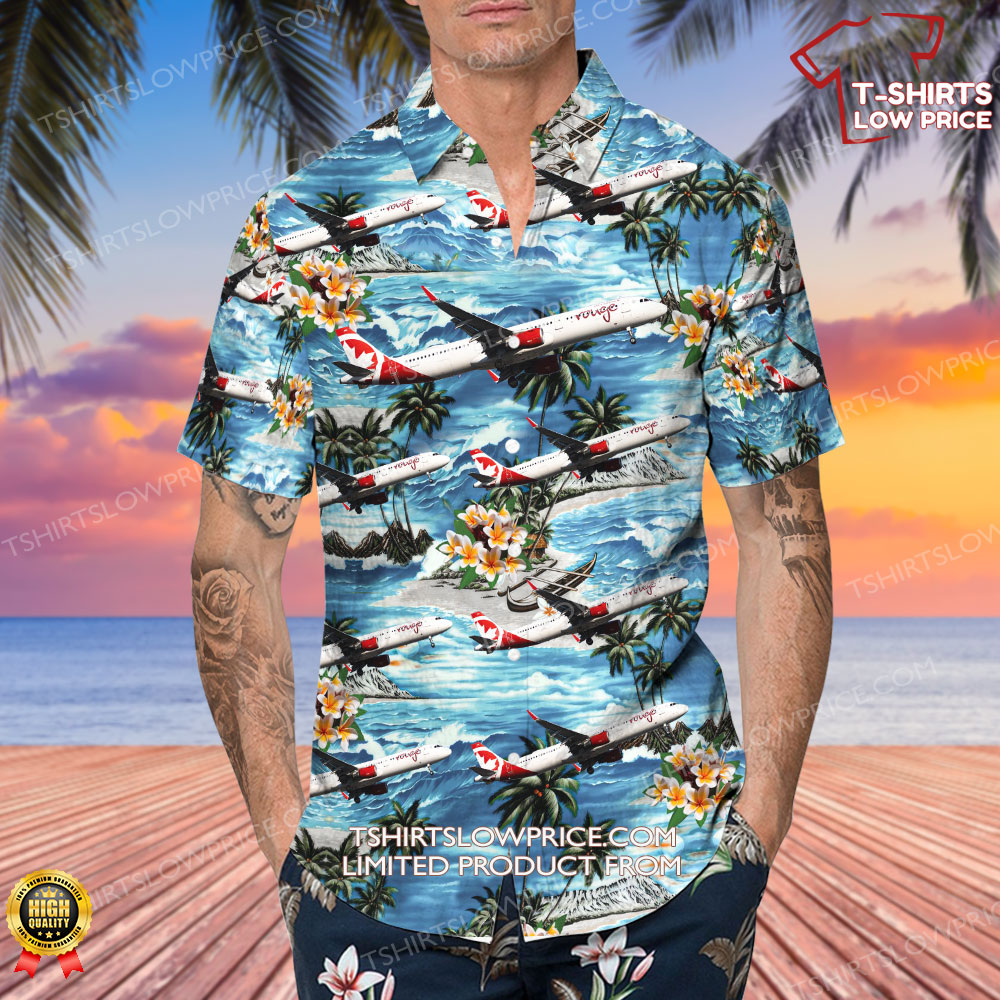 Airbus A321 211 Air Canada Rouge Air Canada Hawaiian Shirt 4 Airbus A321 211 Air Canada Rouge Air Canada Hawaiian Shirt 4