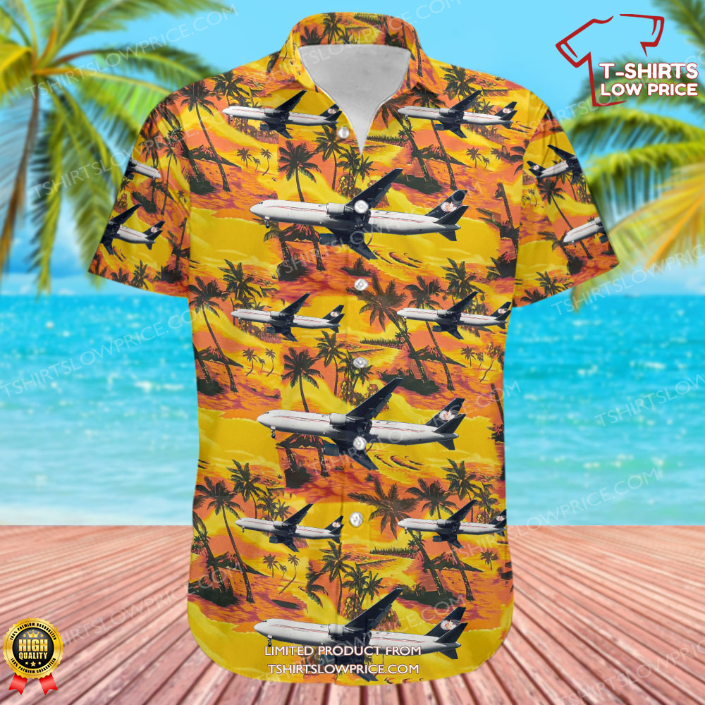 Boeing 767 33AERBDSF Cargojet Airways Hawaiian Shirt 2 Boeing 767 33AERBDSF Cargojet Airways Hawaiian Shirt 2